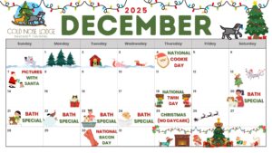 December event calendar