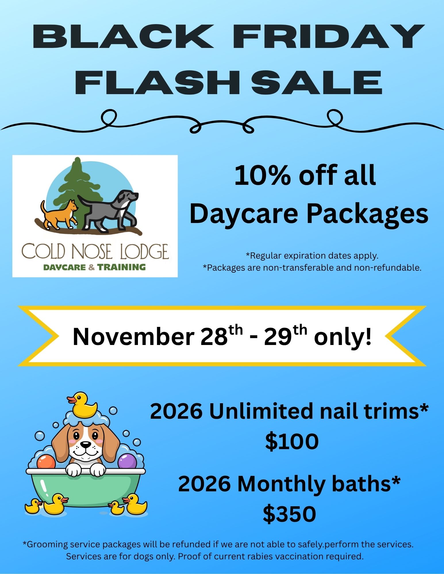 Black Friday specials