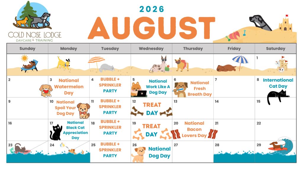 August event calendar
