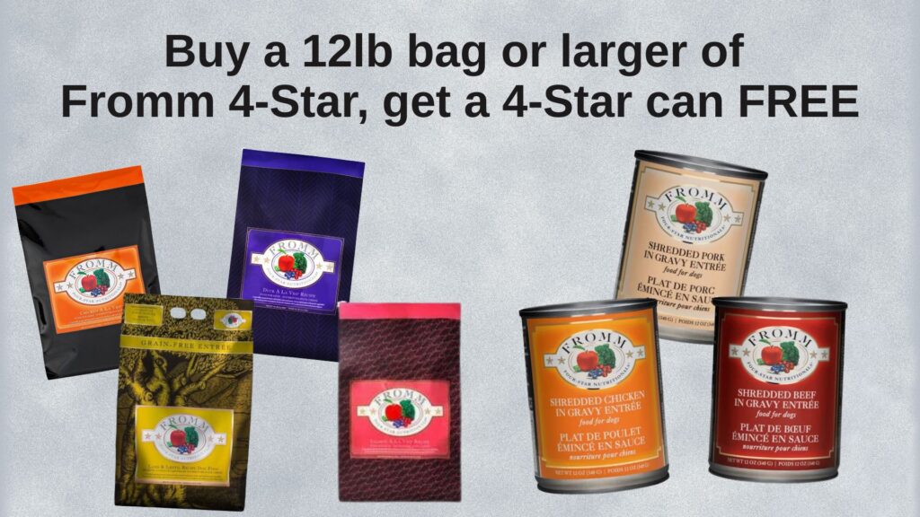 Fromm BOGO special